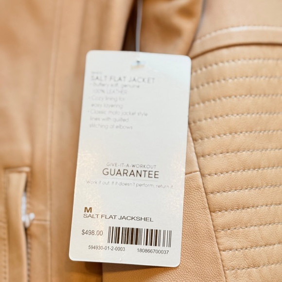 Athleta - Salt Flat Leather Jacket - Picture 3 of 3